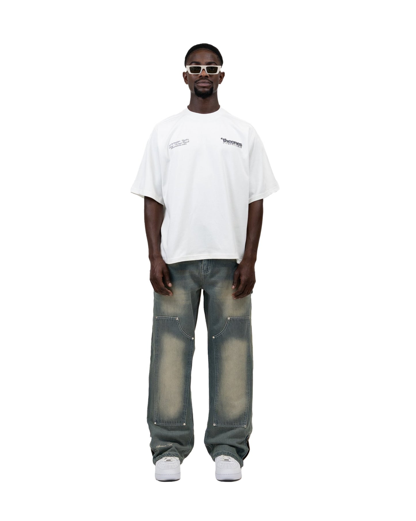 "ART & DESIGN ATELIER" TEE WHITE - theonesclo