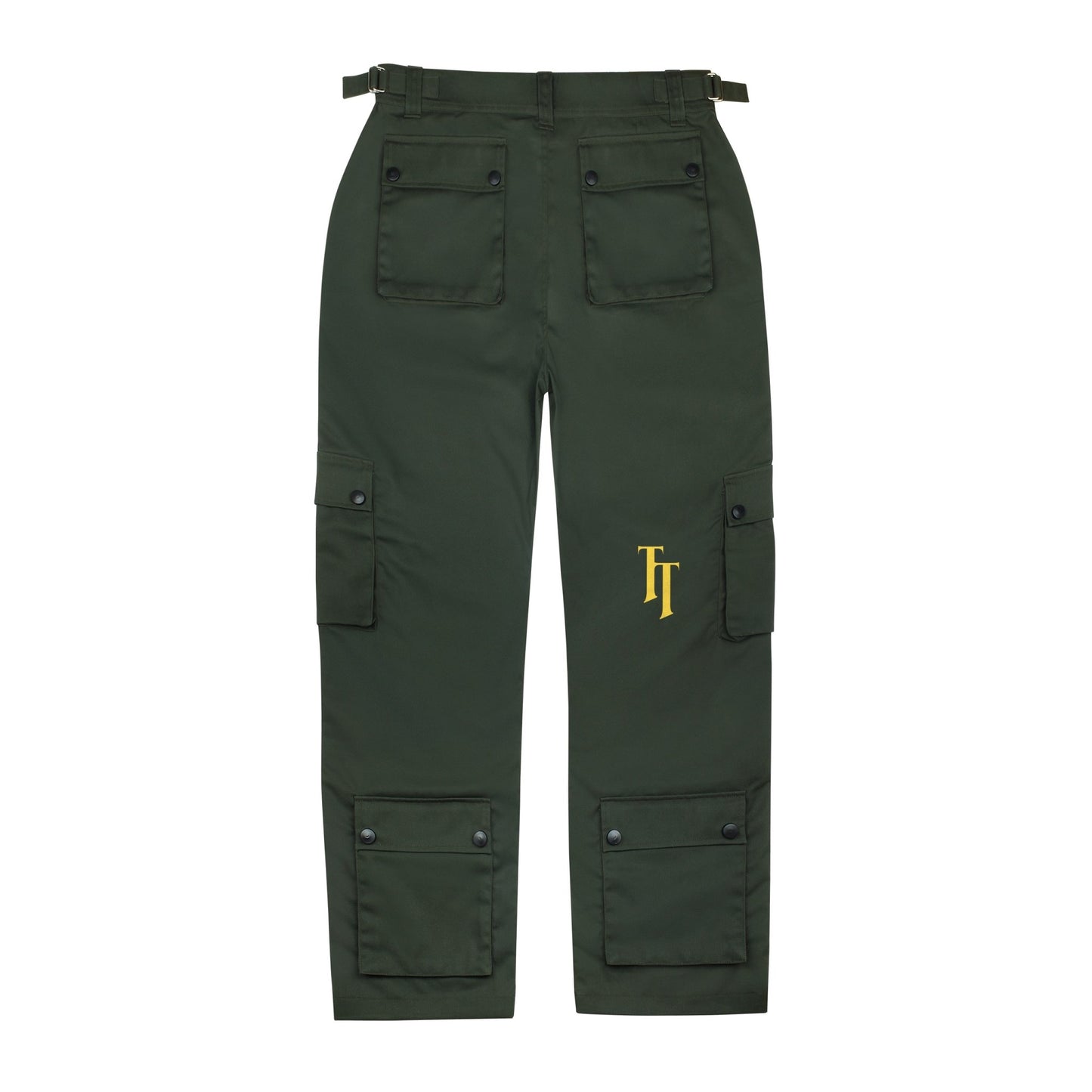 DOUBLE KNEE TACTICAL CARGO 'MIDNIGHT GREEN' - theonesclo