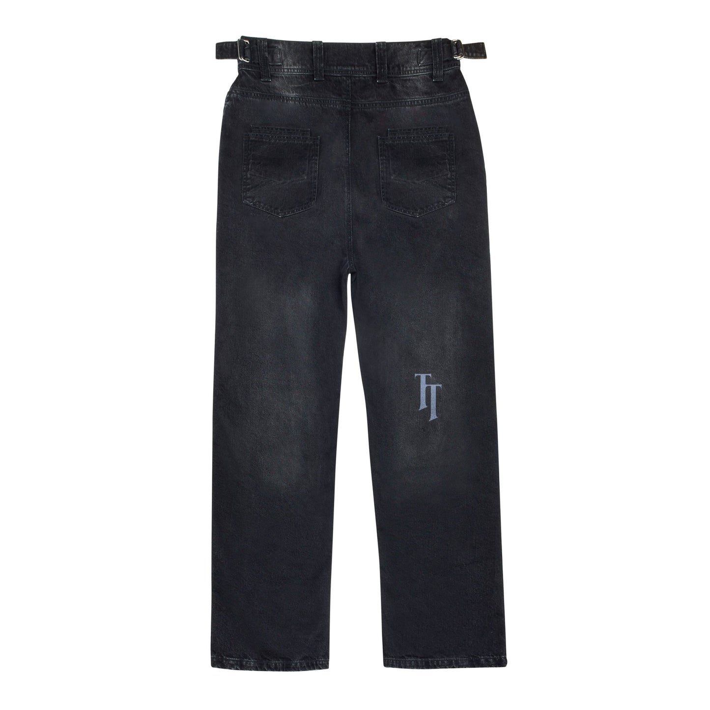 EVERYDAY CARPENTER JEANS 'WASHED BLACK' - theonesclo