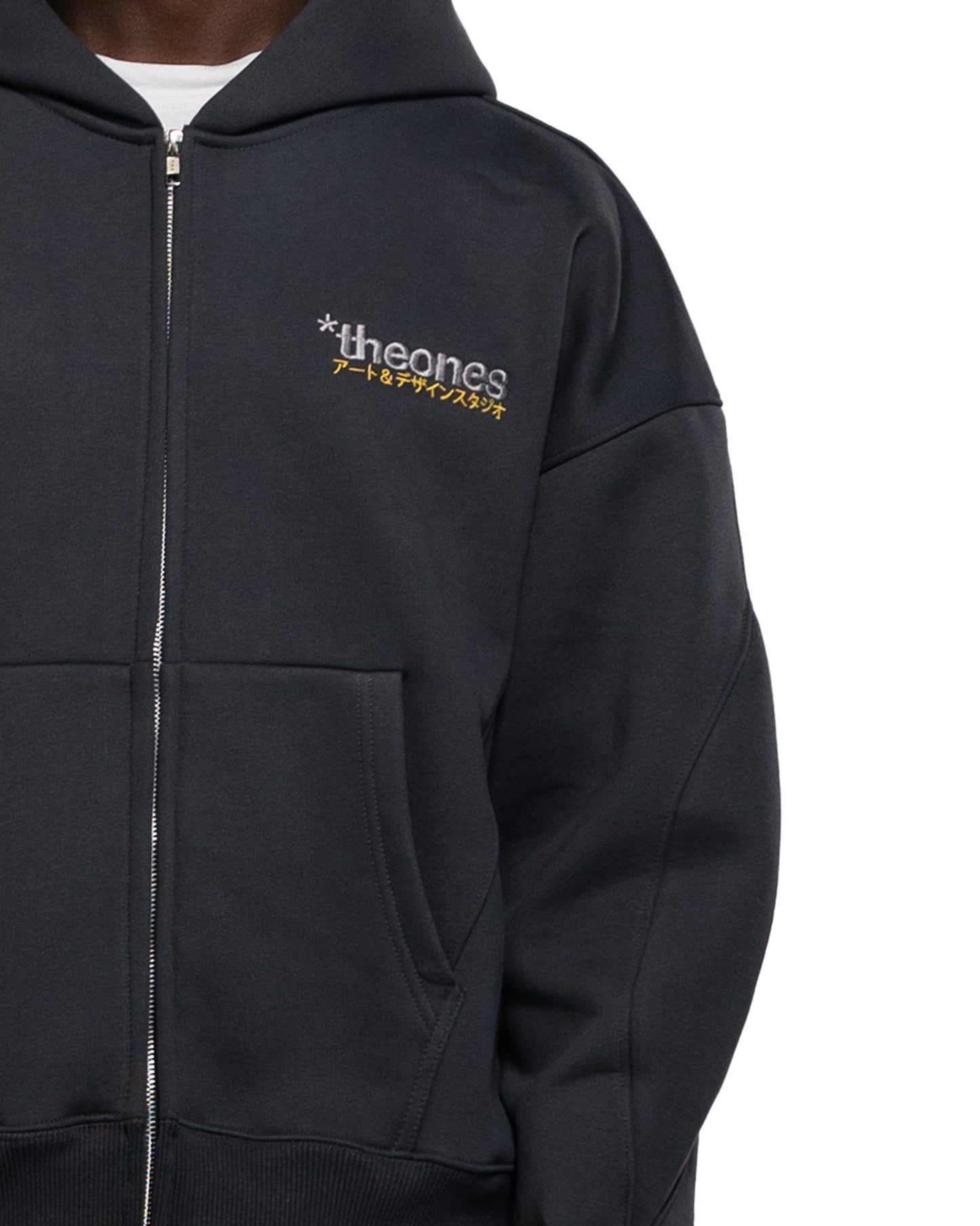 "EVERYDAY ZIPPER" ANTHRACITE - theonesclo