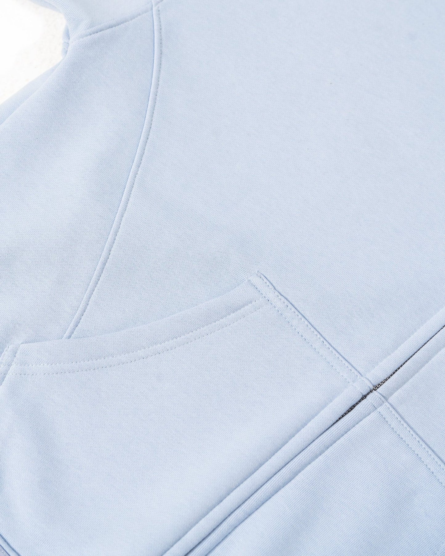 "EVERYDAY ZIPPER" LIGHT BLUE - theonesclo