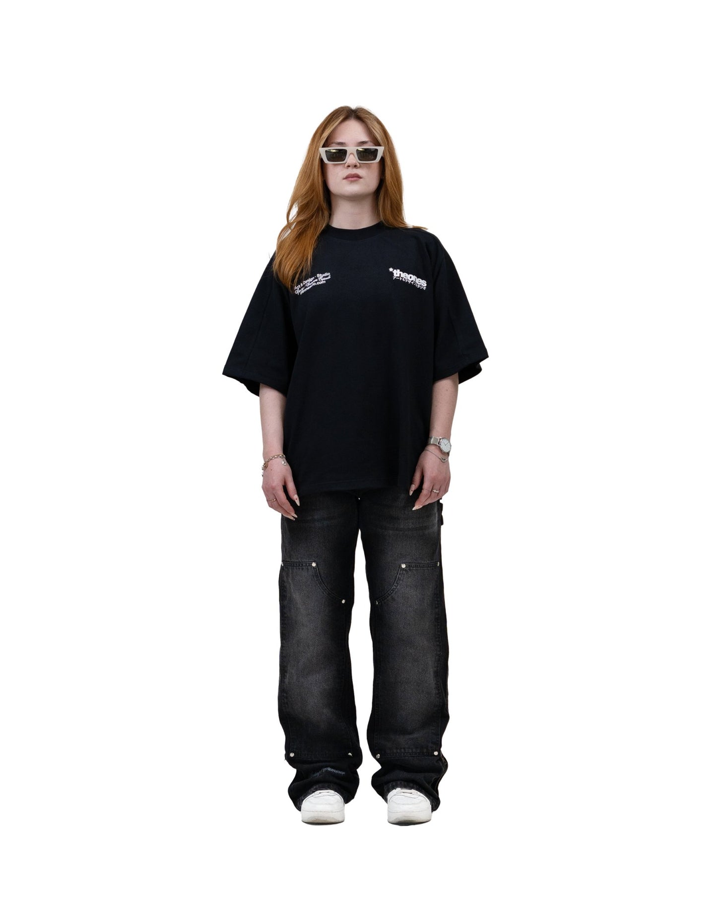 "ART & DESIGN ATELIER TEE" BLACK - theonesclo